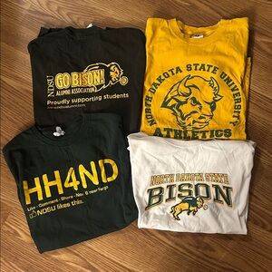 Champion Women's Short Sleeve Tees - Yellow, Green, White